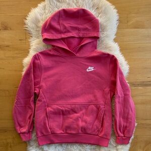 Nike Kids Pink Hoodie, size Medium